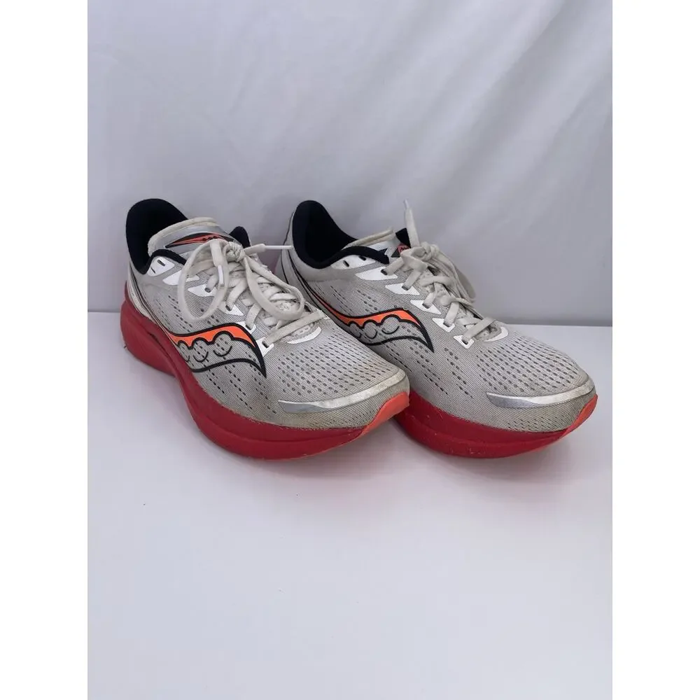 Saucony Endorphin Speed 3 Mens Running Shoes Gray Red PWRRUN PB